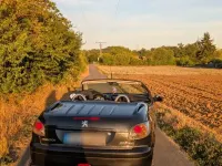 Gebraucht Peugeot 206 CC 109 PS (80 kW) 2003 Schwarz Cabrio