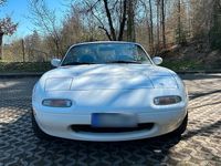 Gebraucht Mazda MX5 116 PS (85 kW) 1991 Weiß Cabrio