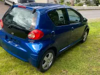 Gebraucht Toyota Aygo 68 PS (50 kW) 2007 Blau Kleinwagen