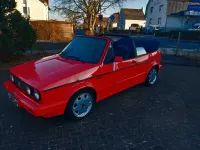 Gebraucht VW Golf Cabriolet 98 PS (72 kW) 1990 Rot Cabrio