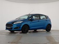 Gebraucht Ford Fiesta Trend 101 PS (74 kW) 2016 Arubablau metallic Limousine