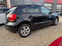 Gebraucht VW Polo Match 60 PS (44 kW) 2012 Schwarz Kleinwagen