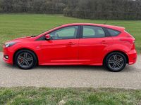 Gebraucht Ford Focus ST-Line 125 PS (91 kW) 2017 Rot Limousine