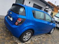 Second-hand Chevrolet Aveo 101 CP (74 kW) 2012 Albastru Hatchback