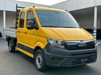 gebraucht MAN TGE 3.180 4x4 Pritsche Doka | Navi | Klima