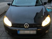 Gebraucht VW Golf VI 122 PS (89 kW) 2012 Schwarz Kleinwagen