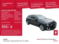 Gebraucht Audi A3 Advanced Plus 204 PS (150 kW) 2023 H1 manhattangrau metallic Limousine