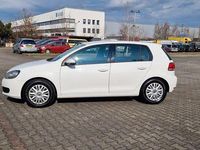 Gebraucht VW Golf VI Trendline 80 PS (58 kW) 2009 Weiß Kleinwagen