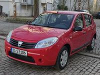 Gebraucht Dacia Sandero 75 PS (55 kW) 2009 Rot Kleinwagen