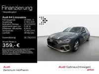 Gebraucht Audi A4 S-Line 204 PS (150 kW) 2021 Daytonagrau perleffekt Limousine