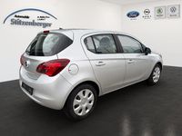 Gebraucht Opel Corsa Edition 90 PS (66 kW) 2017 Argon silber (metallic) Kleinwagen