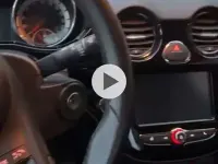 Gebraucht Opel Adam Glam 87 PS (63 kW) 2018 Schwarz Kleinwagen