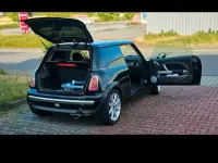 Gebraucht Mini ONE 90 PS (66 kW) 2004 Schwarz Kleinwagen