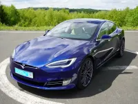 Occasion Tesla Model S 311 kW (423 ch) 2017 Bleue Citadine