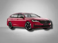 Gebraucht Skoda Superb SportLine 265 PS (194 kW) 2026 Karmin rot metallic Kombi