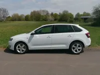 Gebraucht Skoda Rapid Clever 125 PS (91 kW) 2017 Weiß Kleinwagen