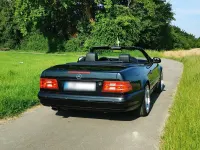 Gebraucht Mercedes SL280 204 PS (150 kW) 1999 Schwarz Cabrio