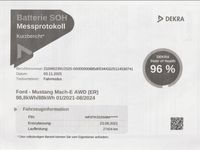 Gebraucht Ford Mustang Mach-E 197 kW (269 PS) 2021 Rot SUV