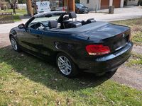 Gebraucht BMW 118 Cabriolet 143 PS (105 kW) 2011 Schwarz Cabrio