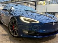 Gebraucht Tesla Model S Performance 580 kW (789 PS) 2019 Blau Kleinwagen