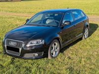 Gebraucht Audi A3 S-Line 140 PS (102 kW) 2009 Schwarz Kleinwagen