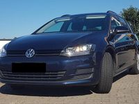 Gebraucht VW Golf VII Trendline 110 PS (80 kW) 2016 Blau Kombi