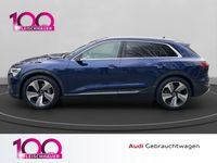 gebraucht Audi e-tron advanced 50 quattro 71 kWh HUD AHK Pano Navi Leder digitales Cockpit