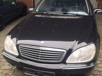 Gebraucht Mercedes S500 306 PS (225 kW) 2000 Schwarz Limousine