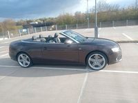 Gebraucht Audi A5 Cabriolet S-Line 211 PS (155 kW) 2009 Braun Cabrio