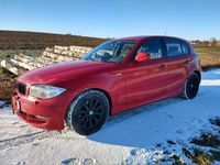 Gebraucht BMW 120 177 PS (130 kW) 2009 Rot Kleinwagen