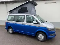 Gebraucht VW California California 150 PS (110 kW) 2019 Silber blau bicolor folierung Van