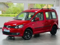 Gebraucht VW Caddy Team 140 PS (102 kW) 2015 Rot Van / Kleinbus