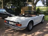 Gebraucht Triumph TR6 122 PS (89 kW) 1973 Weiß Cabrio