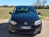 Gebraucht VW Polo Trendline 69 PS (50 kW) 2011 Schwarz Kleinwagen
