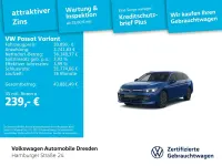 Gebraucht VW Passat Elegance 150 PS (110 kW) 2025 Reef blue metallic Kombi