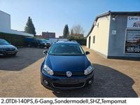 Gebraucht VW Golf VI Match 140 PS (102 kW) 2013 Blau Kleinwagen