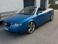 Gebraucht Audi A4 Cabriolet 163 PS (119 kW) 2003 Blau Cabrio