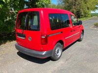 Gebraucht VW Caddy 75 PS (55 kW) 2017 Rot Van / Kleinbus