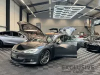 Usado Tesla Model S 386 kW (525 CV) 2016 Gris Utilitario