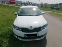 Gebraucht Skoda Rapid Clever 125 PS (91 kW) 2017 Weiß Kleinwagen