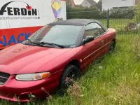 Używany Chrysler Stratus 130 KM (95 kW) 1998 Czerwony Kabriolet