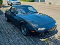Gebraucht Mazda MX5 158 PS (116 kW) 1990 Schwarz Cabrio