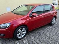 Gebraucht VW Golf VI Team 105 PS (77 kW) 2011 Orange Kleinwagen