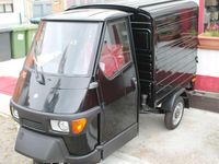 Neu Piaggio APE 2025 Schwarz SUV