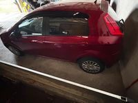 Gebraucht Fiat Punto 2009 Rot Kleinwagen