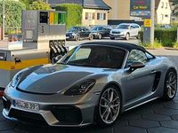 Gebraucht Porsche 718 Spyder 420 PS (308 kW) 2021 Silber Cabrio