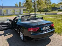 Gebraucht Audi Cabriolet 166 PS (122 kW) 2009 Schwarz Cabrio