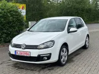 Gebraucht VW Golf VI 80 PS (58 kW) 2010 Weiß Kleinwagen