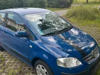 Gebraucht VW Fox 54 PS (39 kW) 2009 Blau Kleinwagen