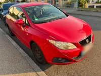 Gebraucht Seat Ibiza 80 PS (58 kW) 2009 Rot Kleinwagen